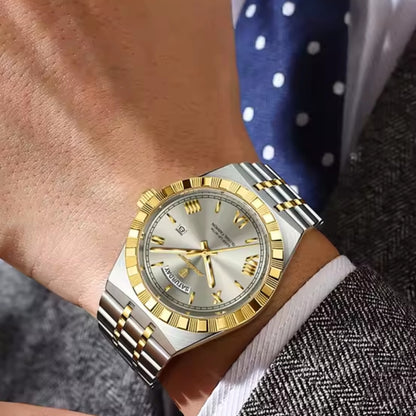 Montre de Luxe en acier inoxydable POEDAGAR