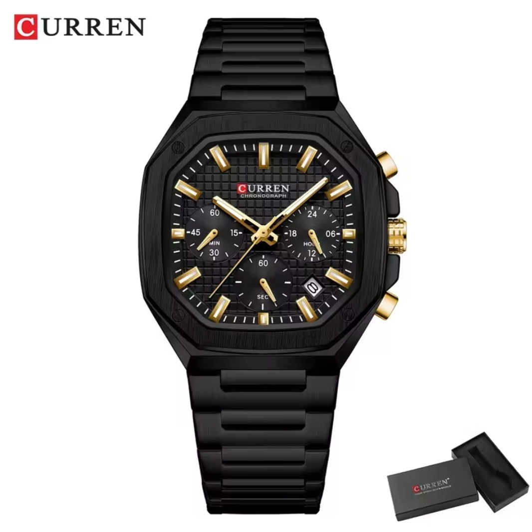 Montre Chronographe de Luxe (CURREN)