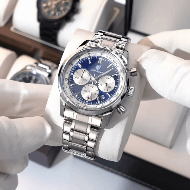 Montre chronographe de luxe POEDAGAR