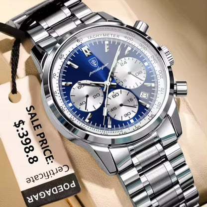 Montre chronographe de luxe POEDAGAR