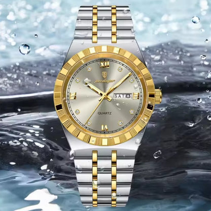 Montre de Luxe en acier inoxydable POEDAGAR