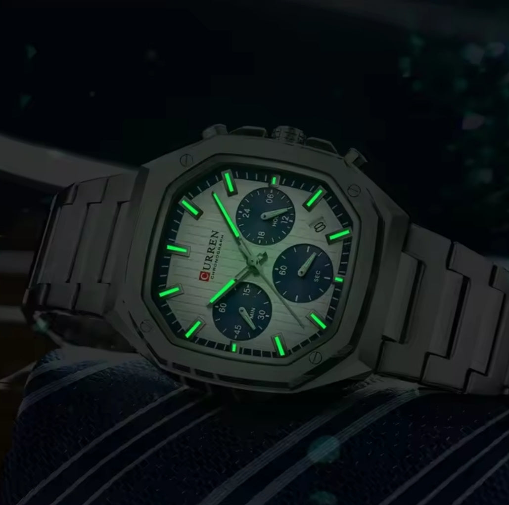 Montre Chronographe de Luxe (CURREN)