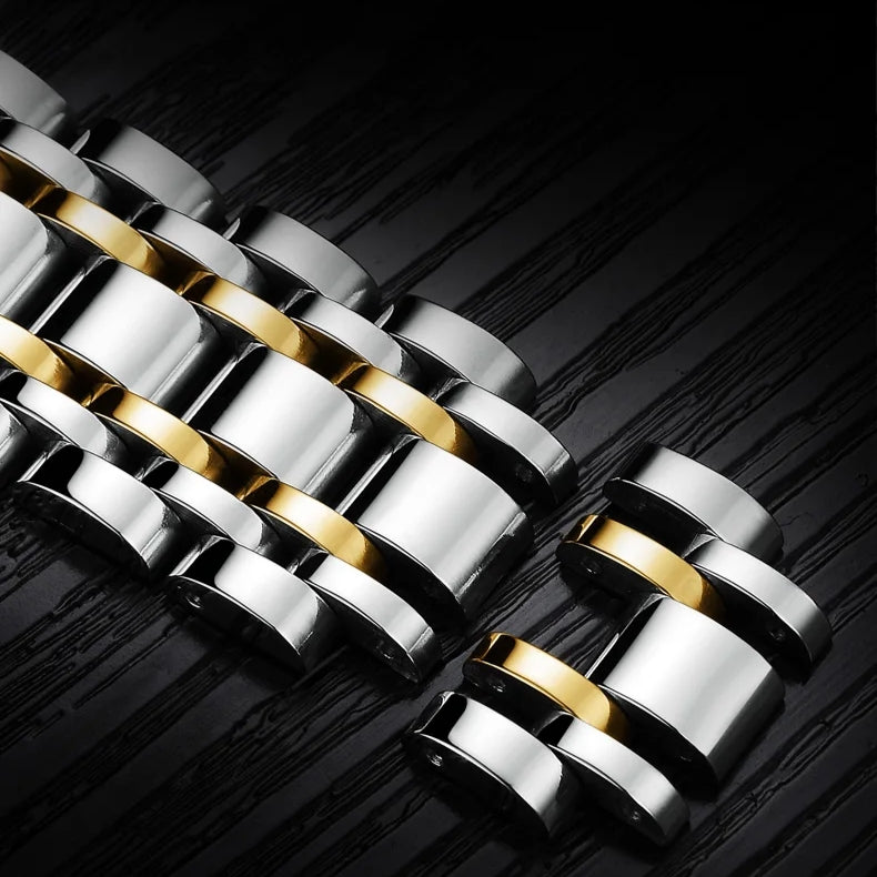 Montre chronographe en Acier inoxydable OLEVS